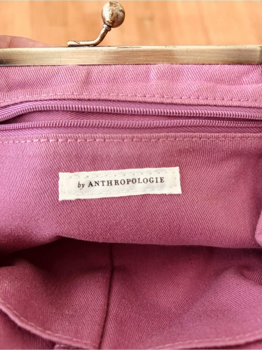 Anthropologie Tweed Frame Clutch Bag - Picture 2 of 4
